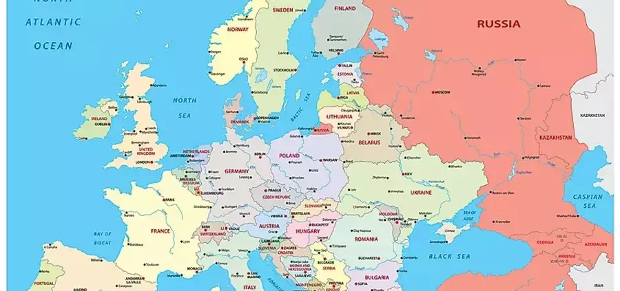 شهروندی اروپا 7 آشنایی با کشورهای اروپا