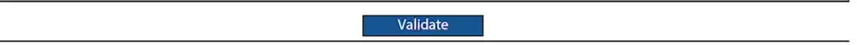 validate your application again
